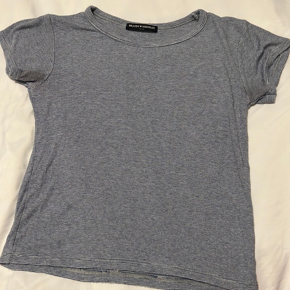Brandy Melville Cropped Shirt